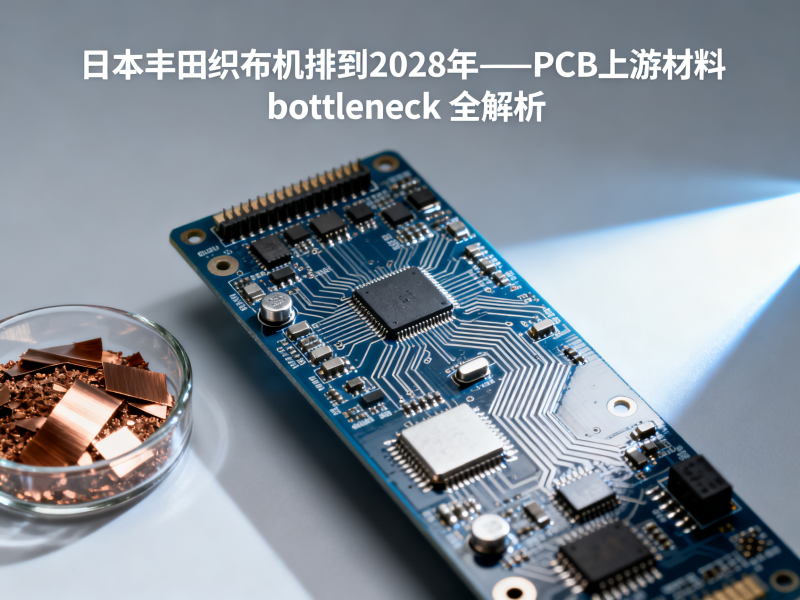 日本丰田织布机排到2028年——PCB上游材料 bottleneck 全解析