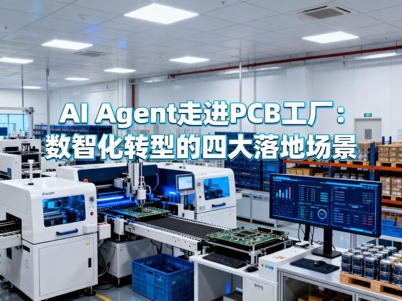 AI Agent走进PCB工厂：数智化转型的四大落地场景