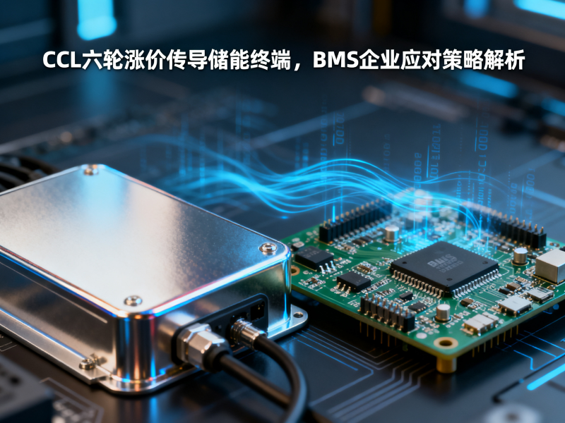 CCL六轮涨价传导到储能终端，BMS企业如何应对？