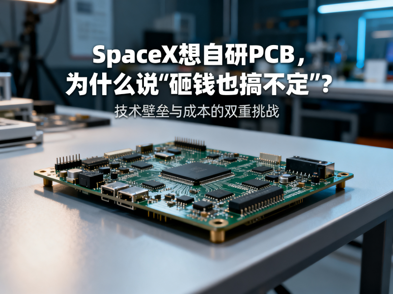 SpaceX想自研PCB，为什么说