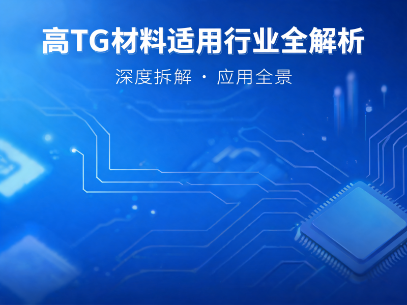 高 TG 材料适用行业全解析：从汽车电子到 AI 服务器的高可靠性 PCB 选型指南