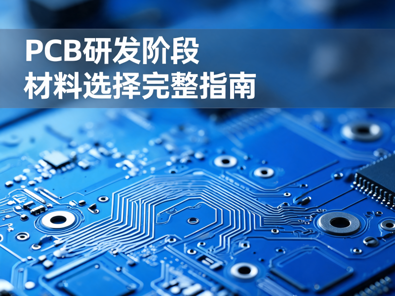 PCB 研发阶段材料选择完整指南：如何精准匹配 FR4、高频及高速板材？
