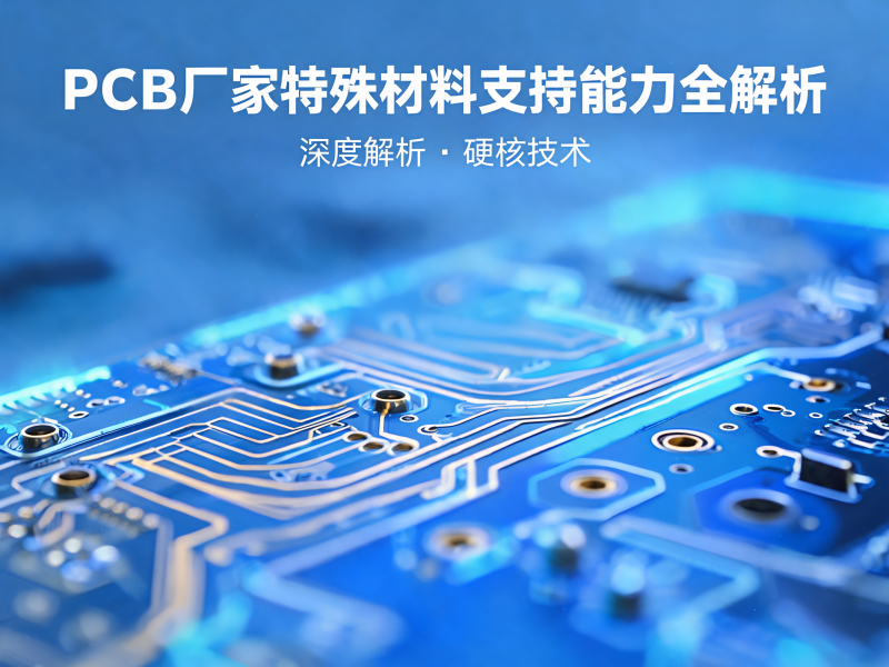 PCB 厂家特殊材料支持能力全解析：高频高速、金属基及陶瓷基板供应商评估指南