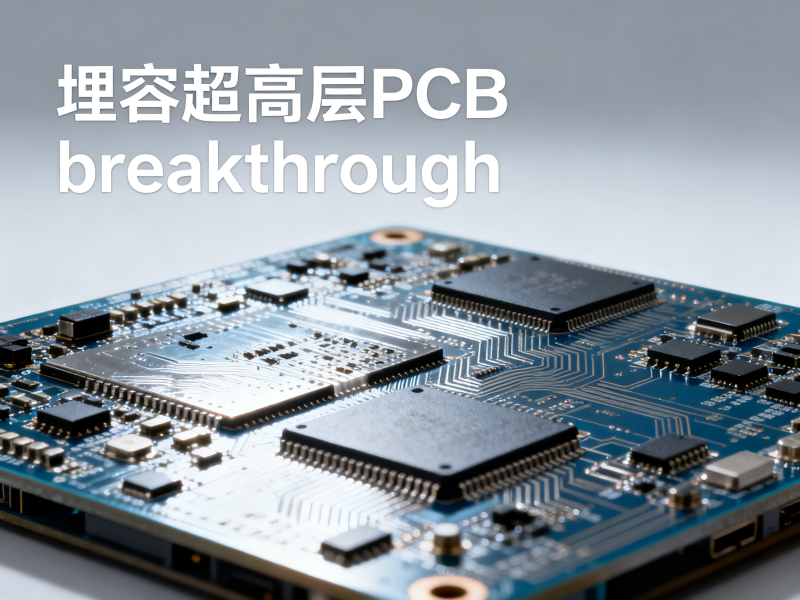 埋容超高层PCB breakthrough：PCB制造的技术前沿有多深？