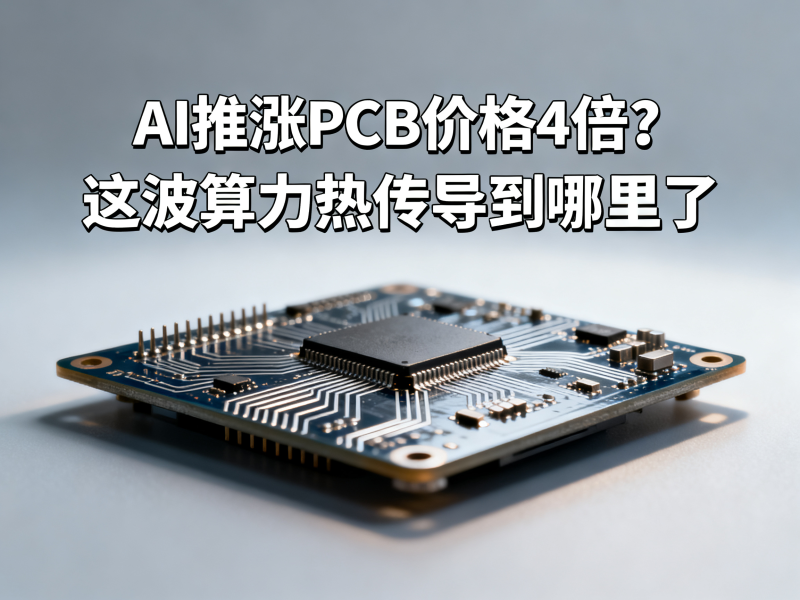 AI把PCB价格推涨4倍？这波算力热传导到哪里了