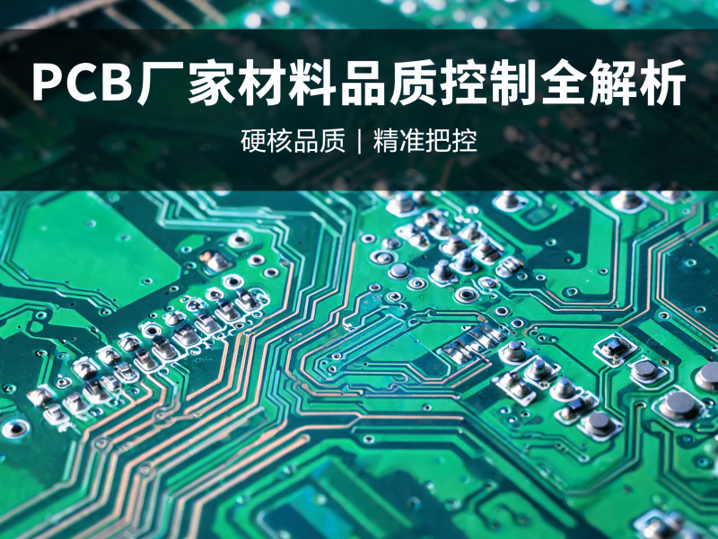 PCB 厂家材料品质控制全解析：从源头到交付的高可靠性制造体系