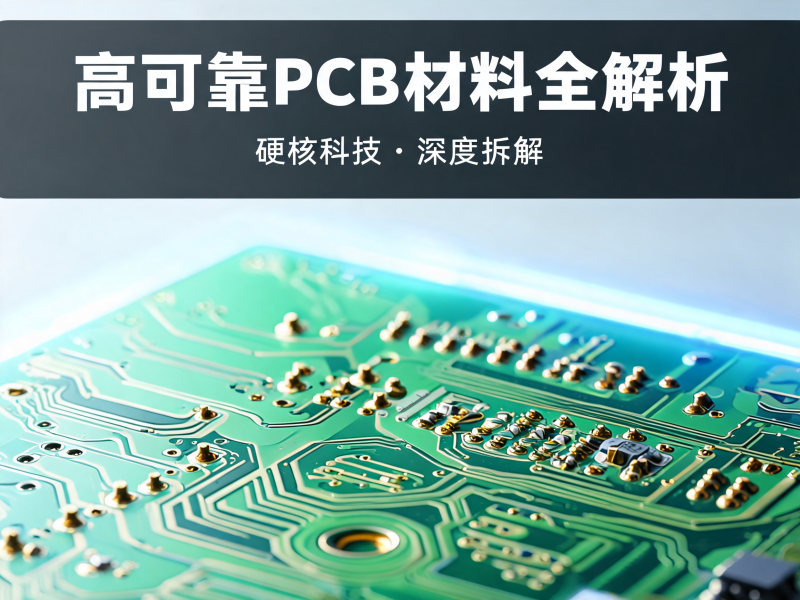 高可靠 PCB 材料全解析：从基材特性到应用场景的深度选型指南