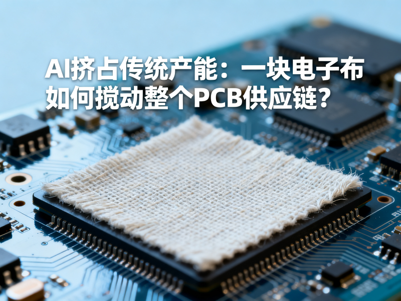 AI挤占传统产能：一块电子布如何搅动整个PCB供应链？