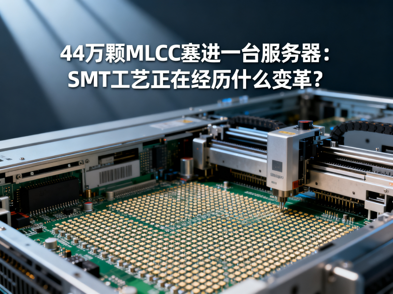 44万颗MLCC塞进一台服务器：SMT工艺正在经历什么变革？