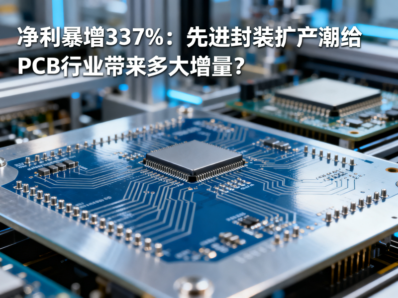 净利暴增337%：先进封装扩产潮给PCB行业带来多大增量？