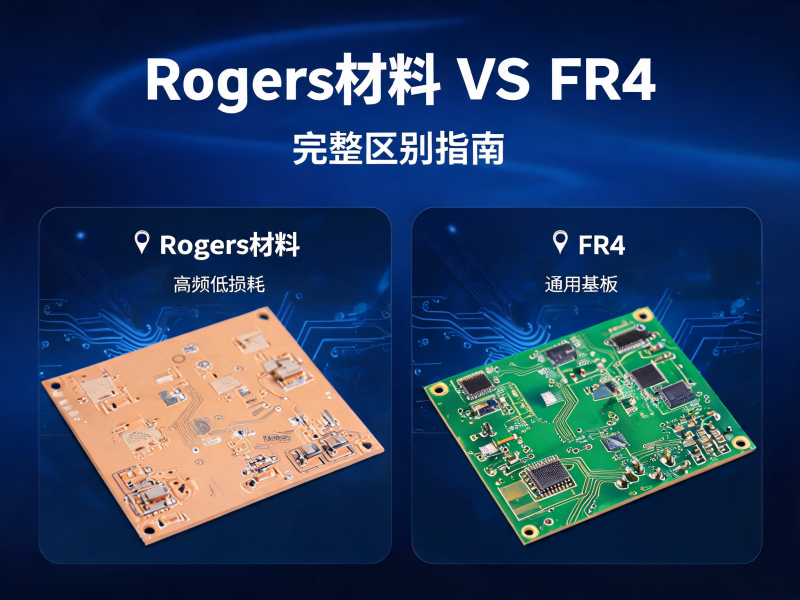Rogers 材料与 FR4 区别完整指南：高频高速 PCB 材料选型深度解析