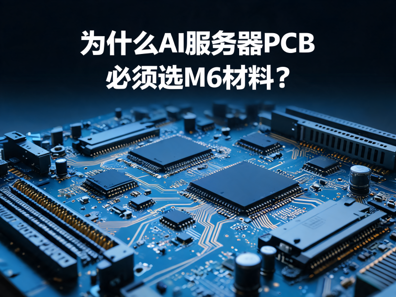 AI 服务器 PCB 为何必须选 M6 材料解析：高速高频信号传输的关键选择