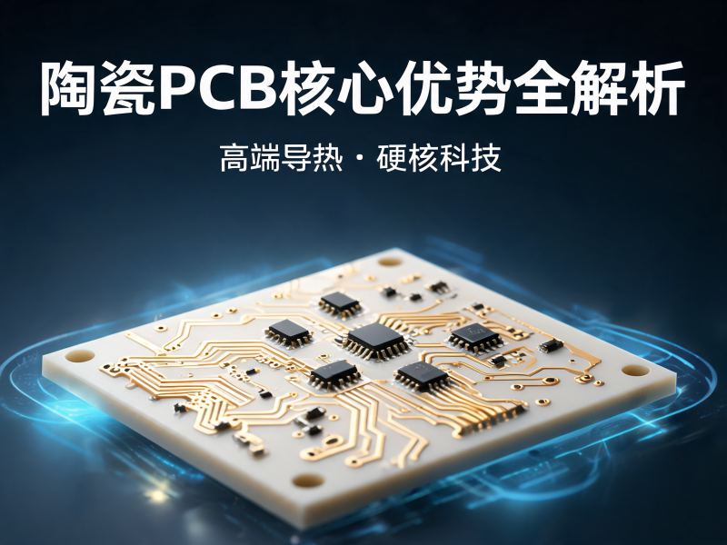 陶瓷 PCB 核心优势全解析：高功率与高频电子应用的理想选择