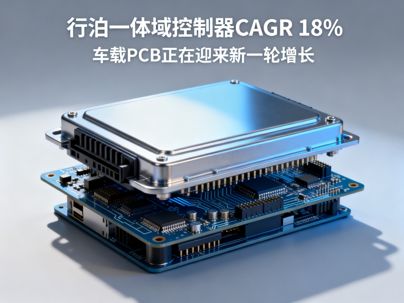 行泊一体域控制器CAGR 18%：车载PCB正在迎来新一轮增长