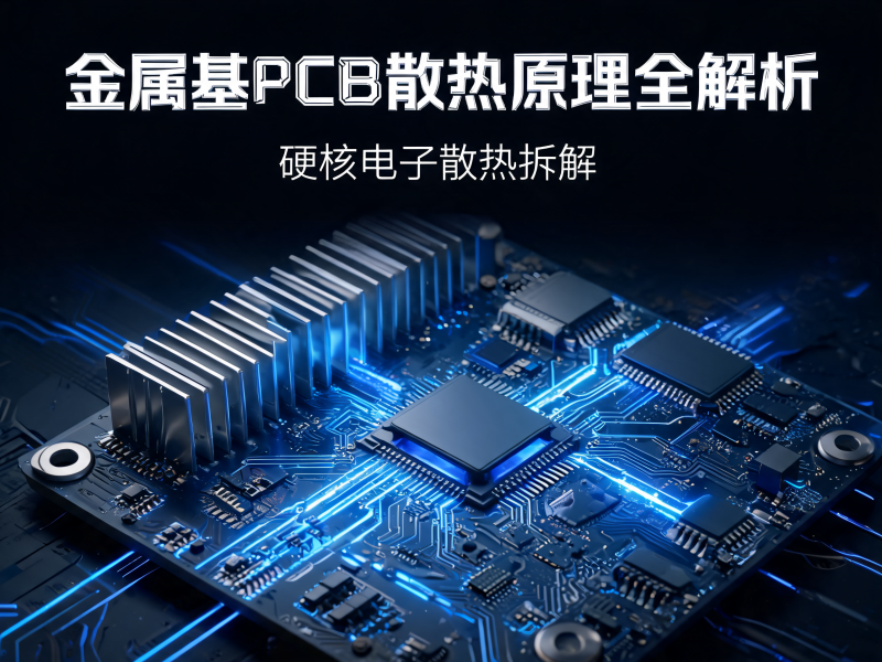 金属基 PCB 散热原理全解析：高功率电子器件散热解决方案与制造工艺深度剖析