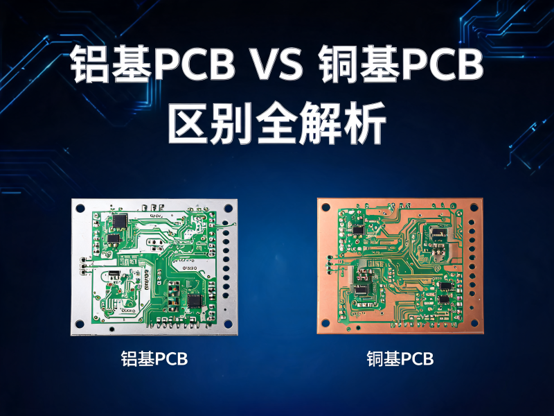 铝基 PCB 与铜基 PCB 区别全解析：导热性能、成本及应用场景深度对比