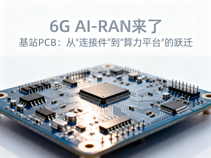 6G AI-RAN来了：基站PCB从
