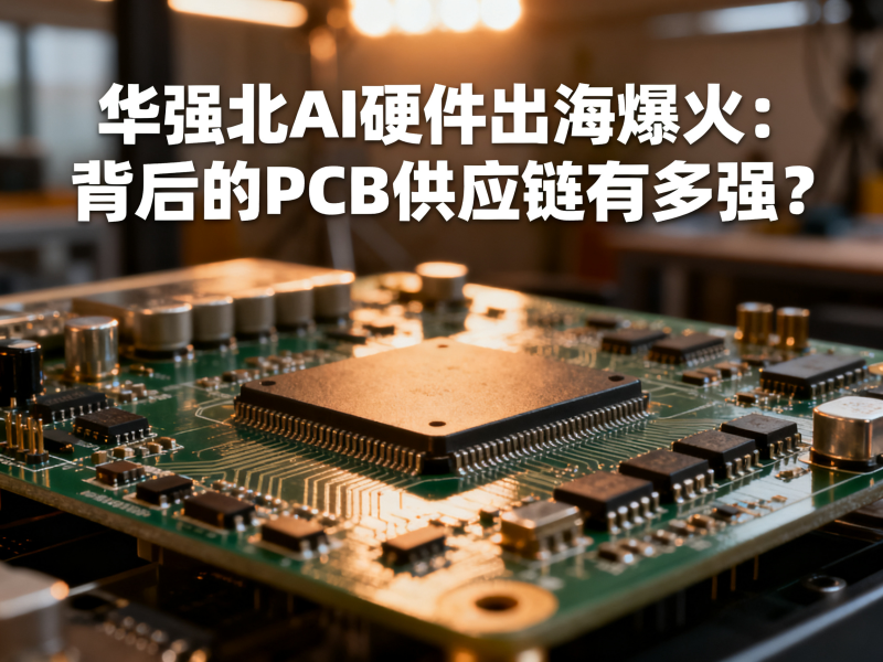 华强北AI硬件出海爆火：背后的PCB供应链有多强？