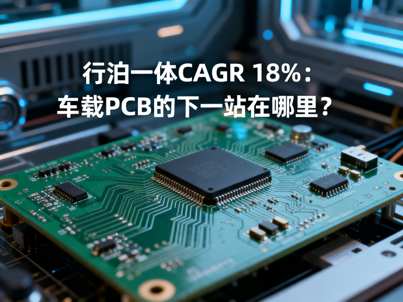 行泊一体CAGR 18%：车载PCB的下一站在哪里？