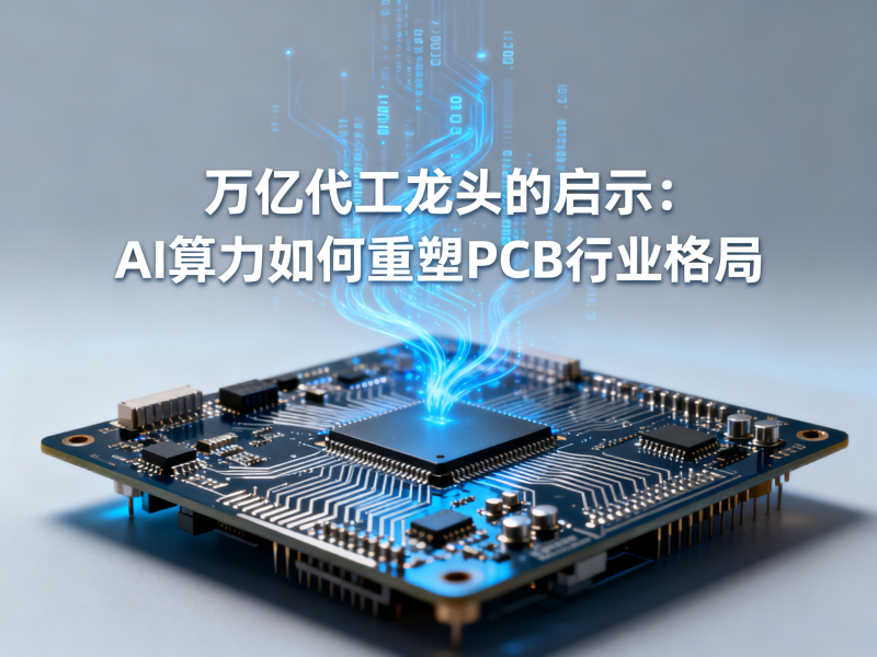 万亿代工龙头的启示：AI算力如何重塑PCB行业格局