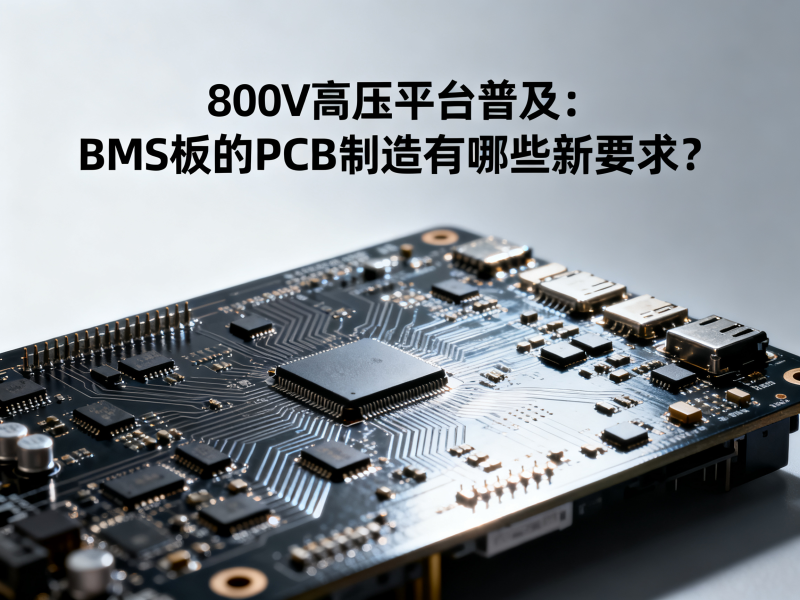 800V高压平台普及：BMS板的PCB制造有哪些新要求？