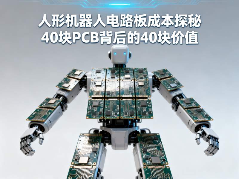 一台机器人40块PCB：人形机器人的