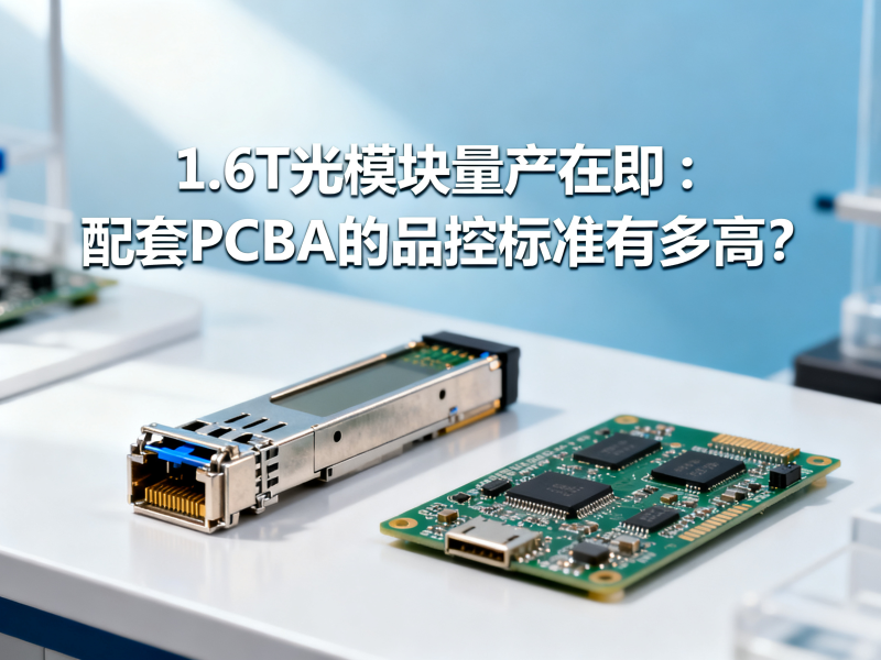1.6T光模块量产在即：配套PCBA的品控标准有多高？