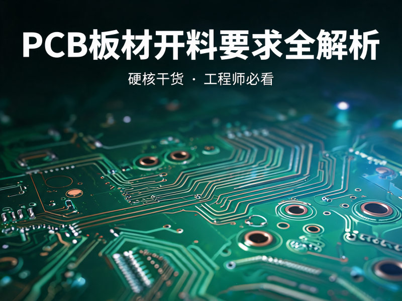 PCB 板材开料要求全解析：基材规格、尺寸公差与工艺标准指南