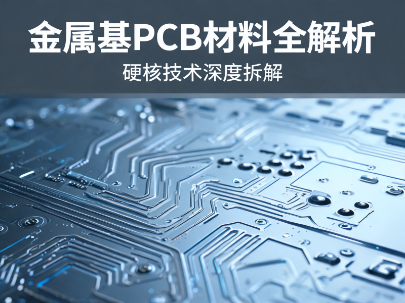金属基 PCB 材料全解析：铝基板与铜基板的性能对比及应用选型指南
