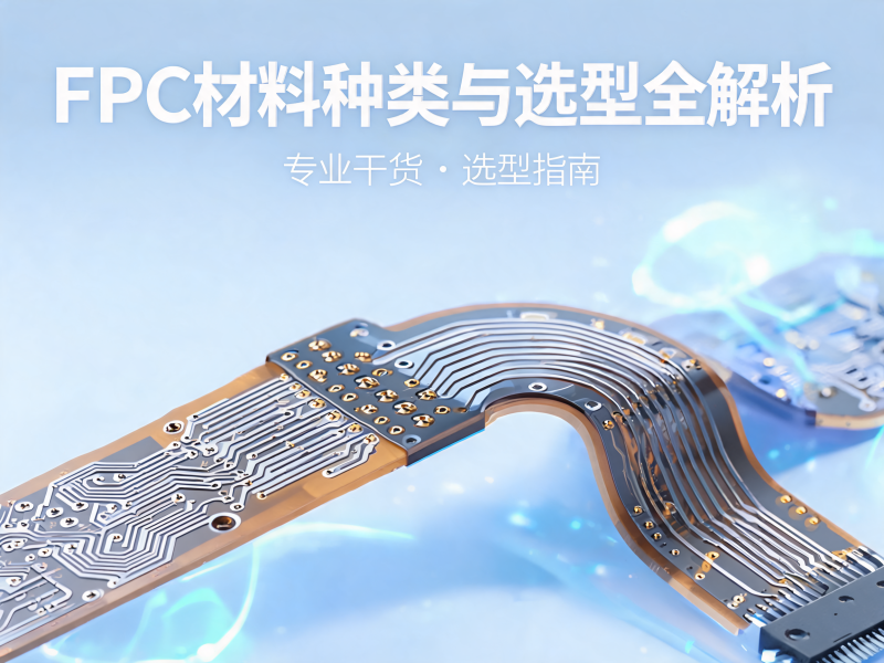 FPC 材料种类与选型全解析：从基材到覆盖层的柔性电路板设计指南