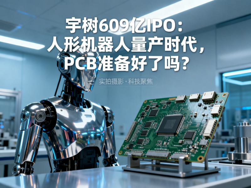 宇树609亿IPO：人形机器人量产时代，PCB准备好了吗？