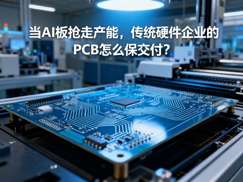 当AI板抢走产能，传统硬件企业的PCB怎么保交付？