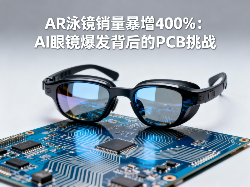 AR泳镜销量暴增400%：AI眼镜爆发背后的PCB挑战
