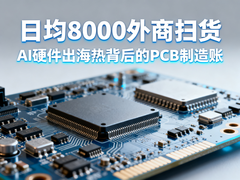 日均8000外商扫货：AI硬件出海热背后的PCB制造账