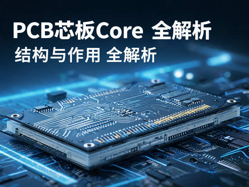 PCB 芯板 Core 是什么？结构与作用全解析