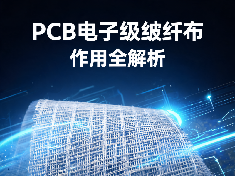 PCB 电子级玻纤布作用全解析：基板材料核心与性能影响深度剖析