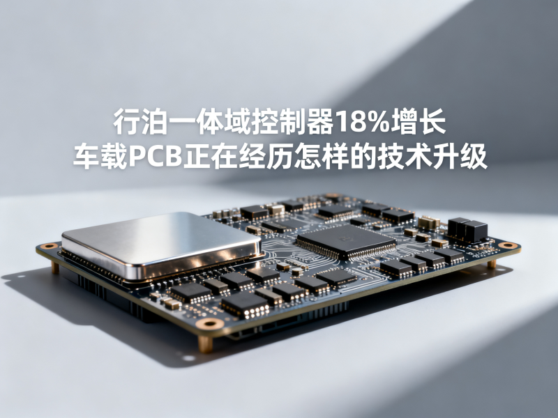 行泊一体域控制器18%增长：车载PCB正在经历怎样的技术升级