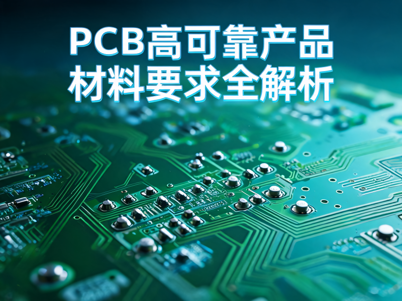 PCB 高可靠产品材料要求全解析：从基材选择到工艺控制的关键要素