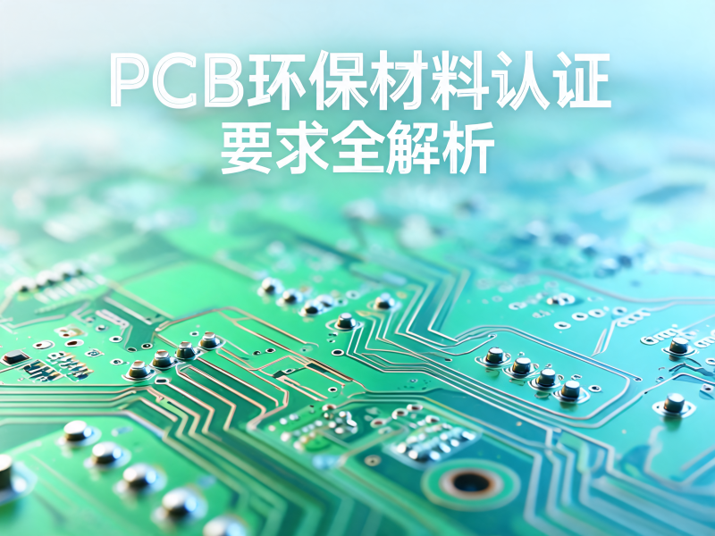 PCB 环保材料认证要求全解析：RoHS、REACH 与无卤素标准深度解读