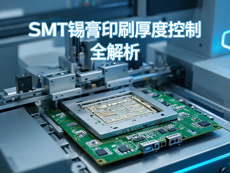 SMT 锡膏印刷厚度如何控制全解析：工艺标准、影响因素与管控策略