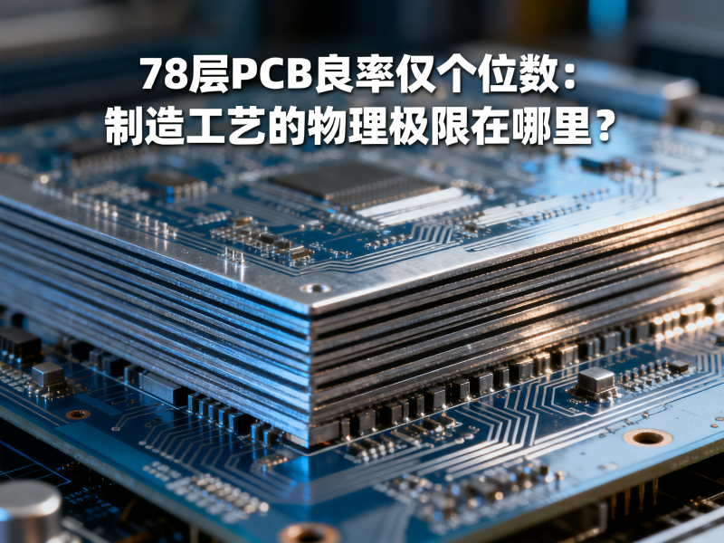 78层PCB良率仅个位数：制造工艺的物理极限在哪里？