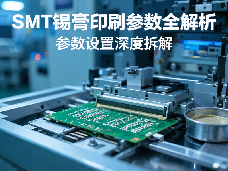 SMT 锡膏印刷参数设置全解析：提升 PCBA 焊接良率的关键工艺指南