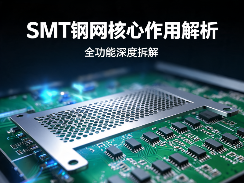 SMT 钢网有什么作用？核心功能全解析：PCBA 焊接良率的决定性因素