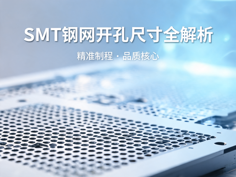 SMT 钢网开孔尺寸确定全解析：设计原则、计算公式与工艺优化指南