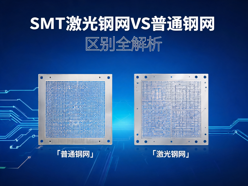 SMT 激光钢网与普通钢网区别全解析：PCBA 精密制造工艺对比