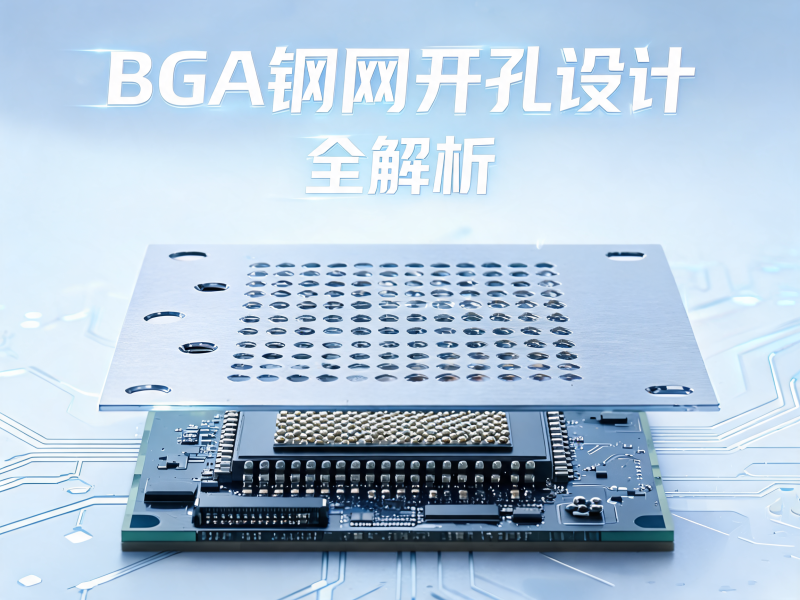 BGA 钢网开孔设计全解析：SMT 工艺标准与常见缺陷解决方案