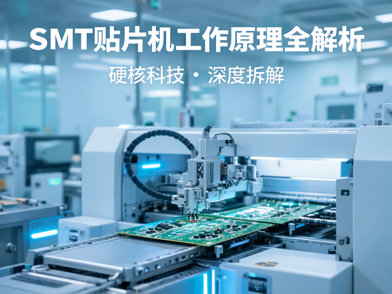 SMT 贴片机工作原理全解析：电子制造核心设备的技术逻辑与工艺流程