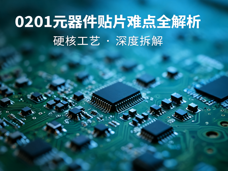 0201 元器件贴片难点全解析：微型元件 SMT 工艺挑战与高精度 PCBA 解决方案