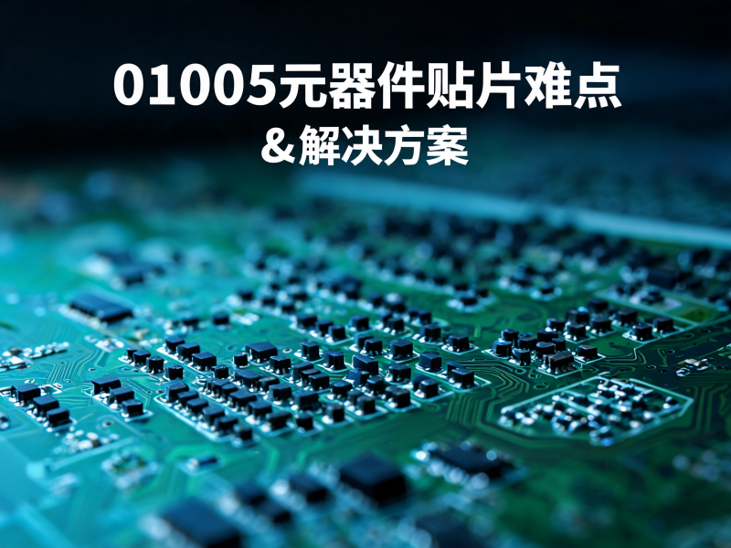 01005 元器件贴片难点与解决方案：微型化时代的 PCBA 工艺挑战与应对策略