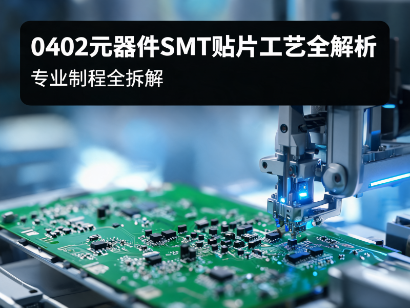0402 元器件 SMT 贴片工艺全解析：微型化时代的精密制造挑战与解决方案